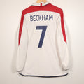 England 2004 Home - LS - Beckham - Size L