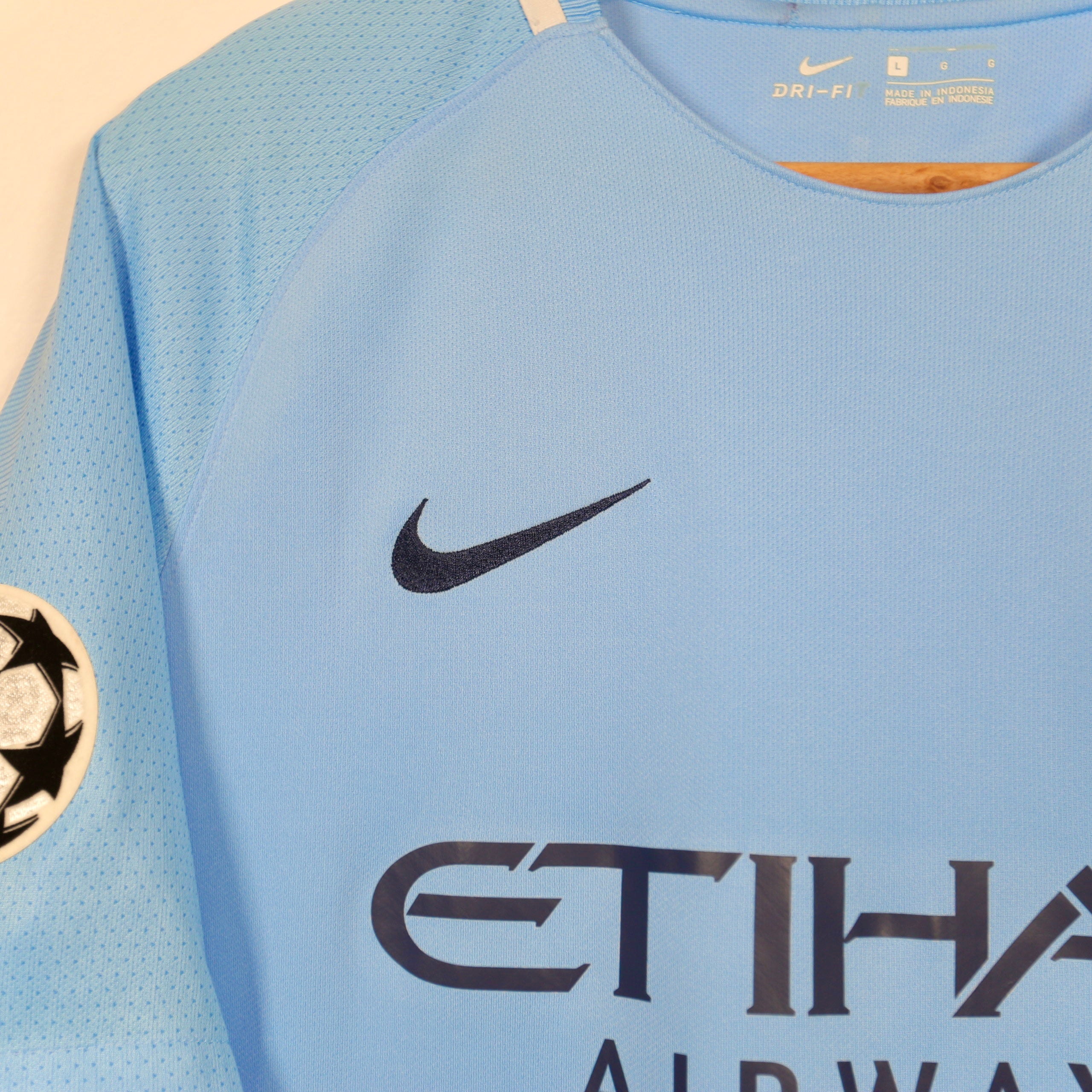 Manchester City 17/18 Home - De Bruyne - Size L