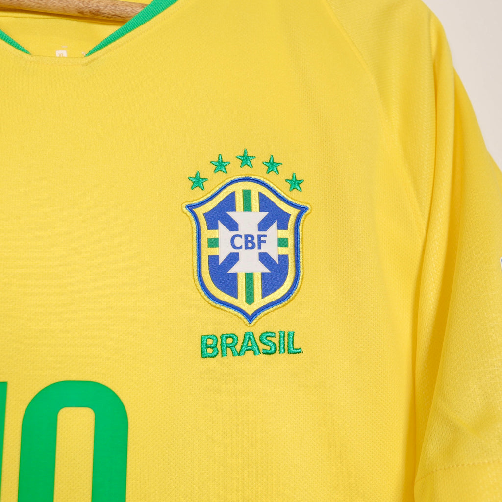 Brazil 2018 Home - Neymar - Size XL