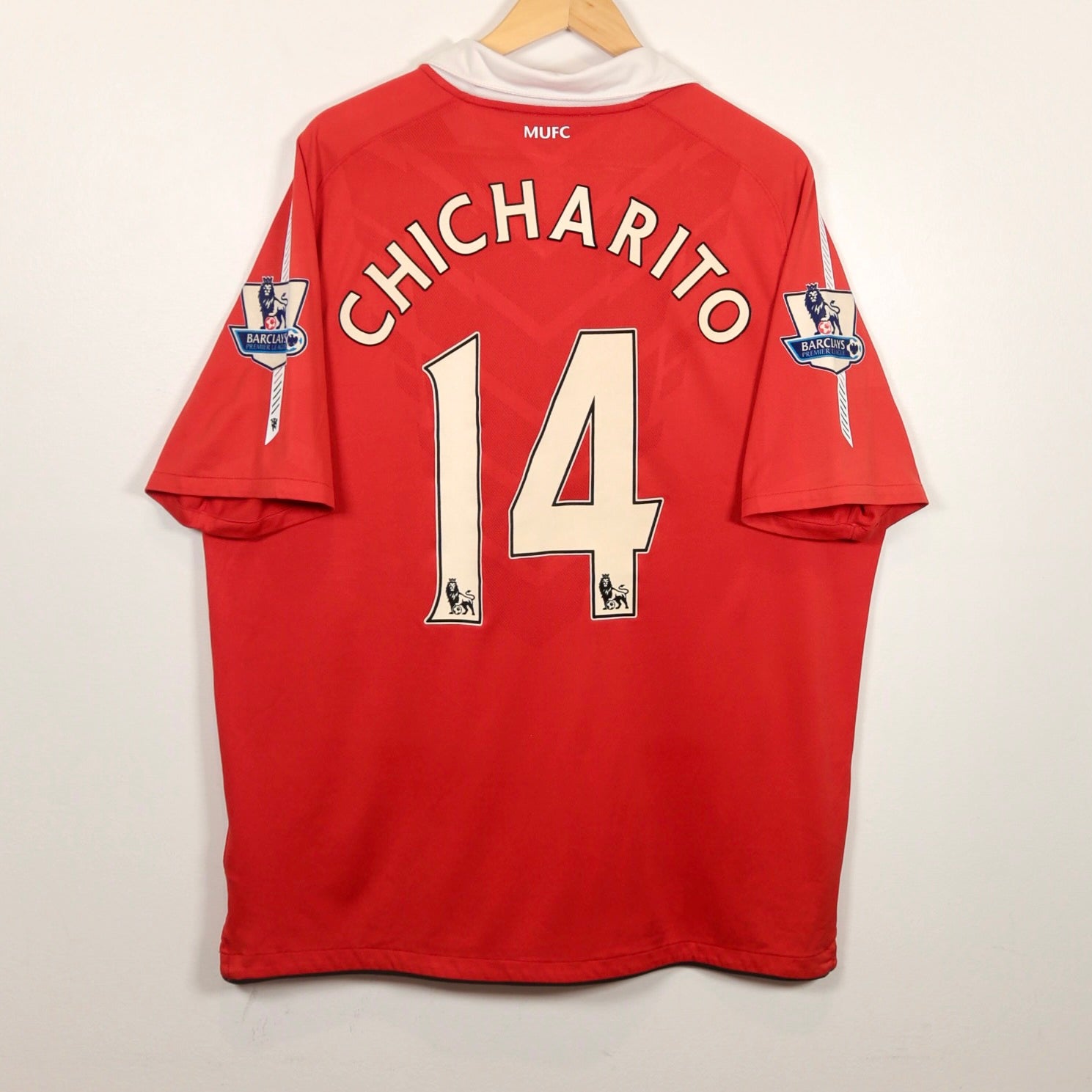 Manchester United 10/11 Home - Chicharito - Size XL