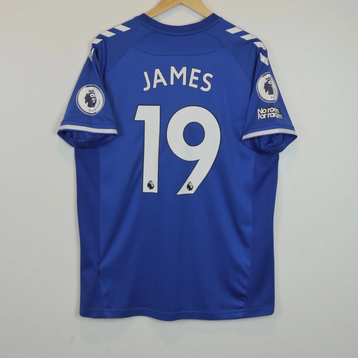 Everton 20/21 Home - James - Size L - Authentic Hummel