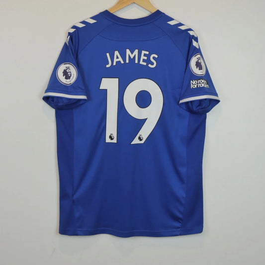 Everton 20/21 Home - James - Size L - Authentic Hummel