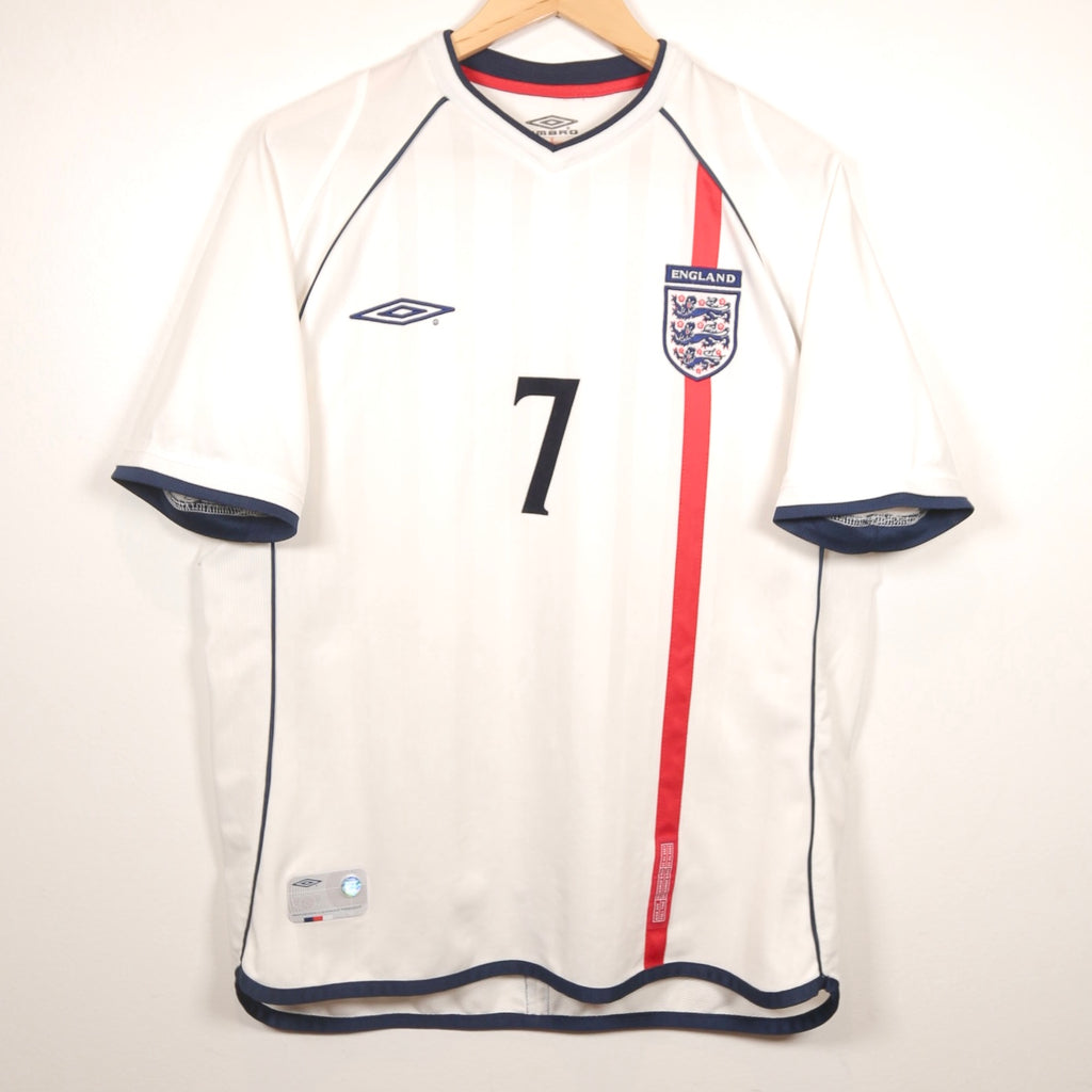 England 2002 Home - Beckham - Size M