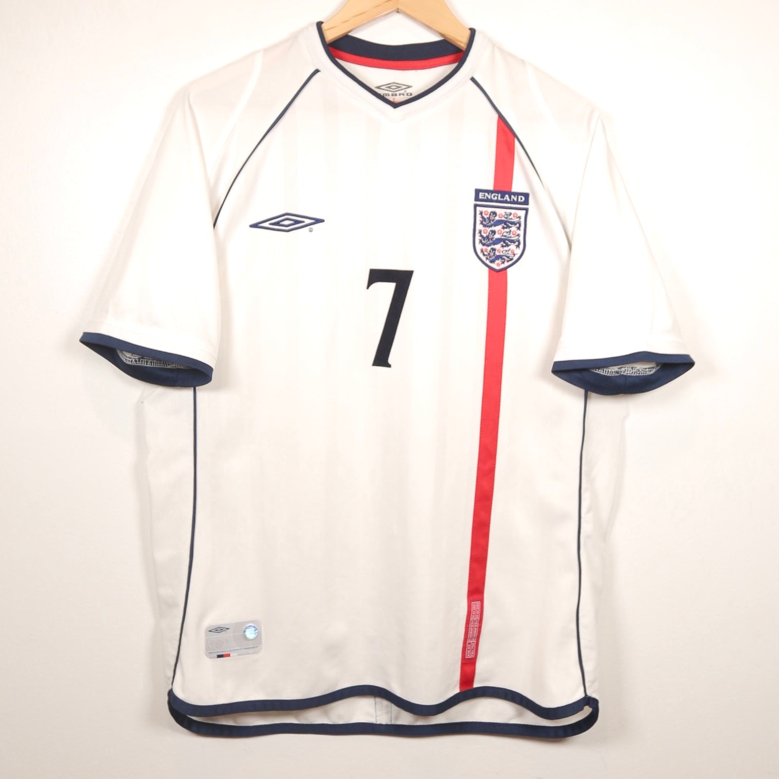 England 2002 Home - Beckham - Size M