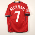 England 2002 Away - Reversible - Beckham - Size M