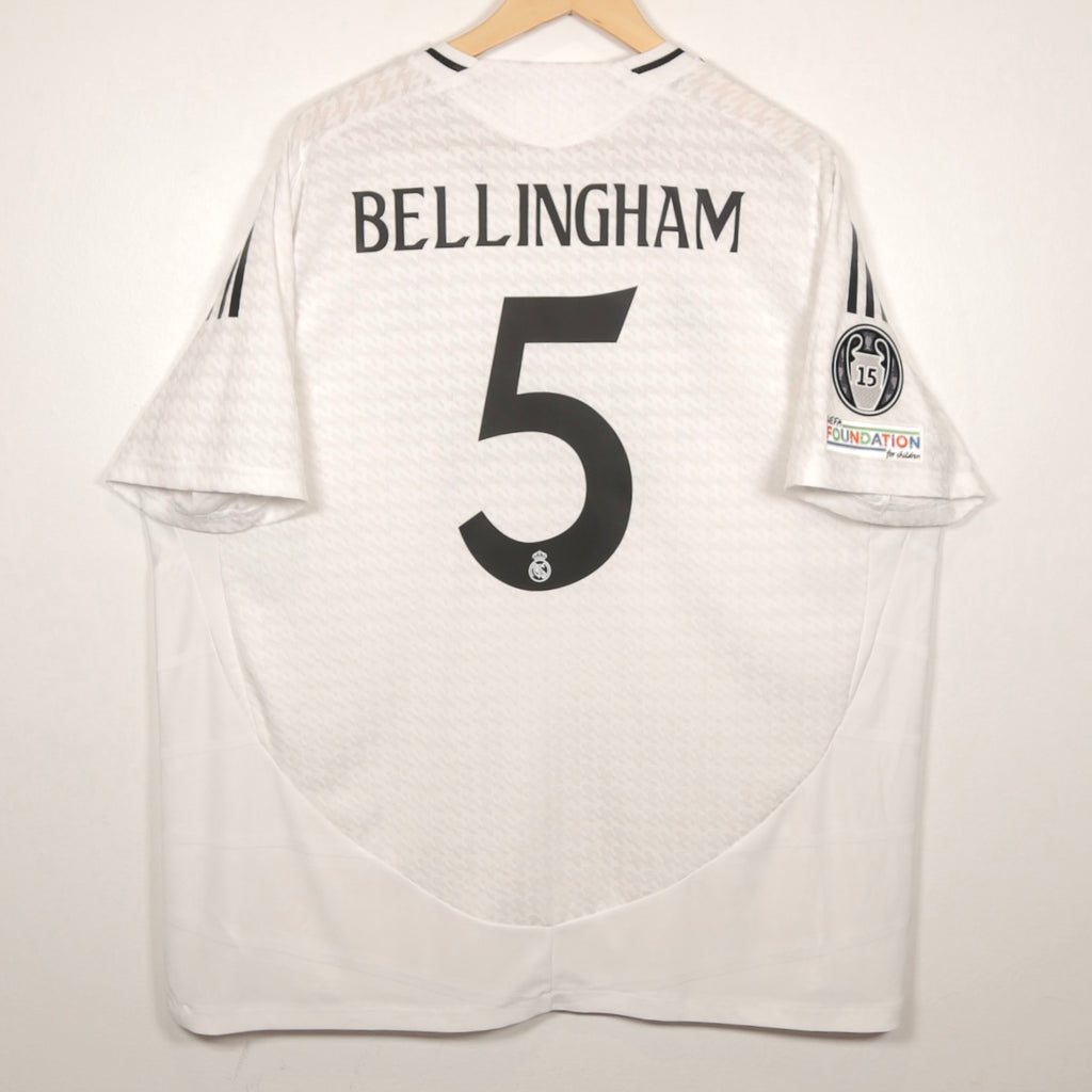 Real Madrid 24/25 Home - Bellingham - Size XXL