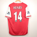 Arsenal 06/08 Home - Henry - Size L