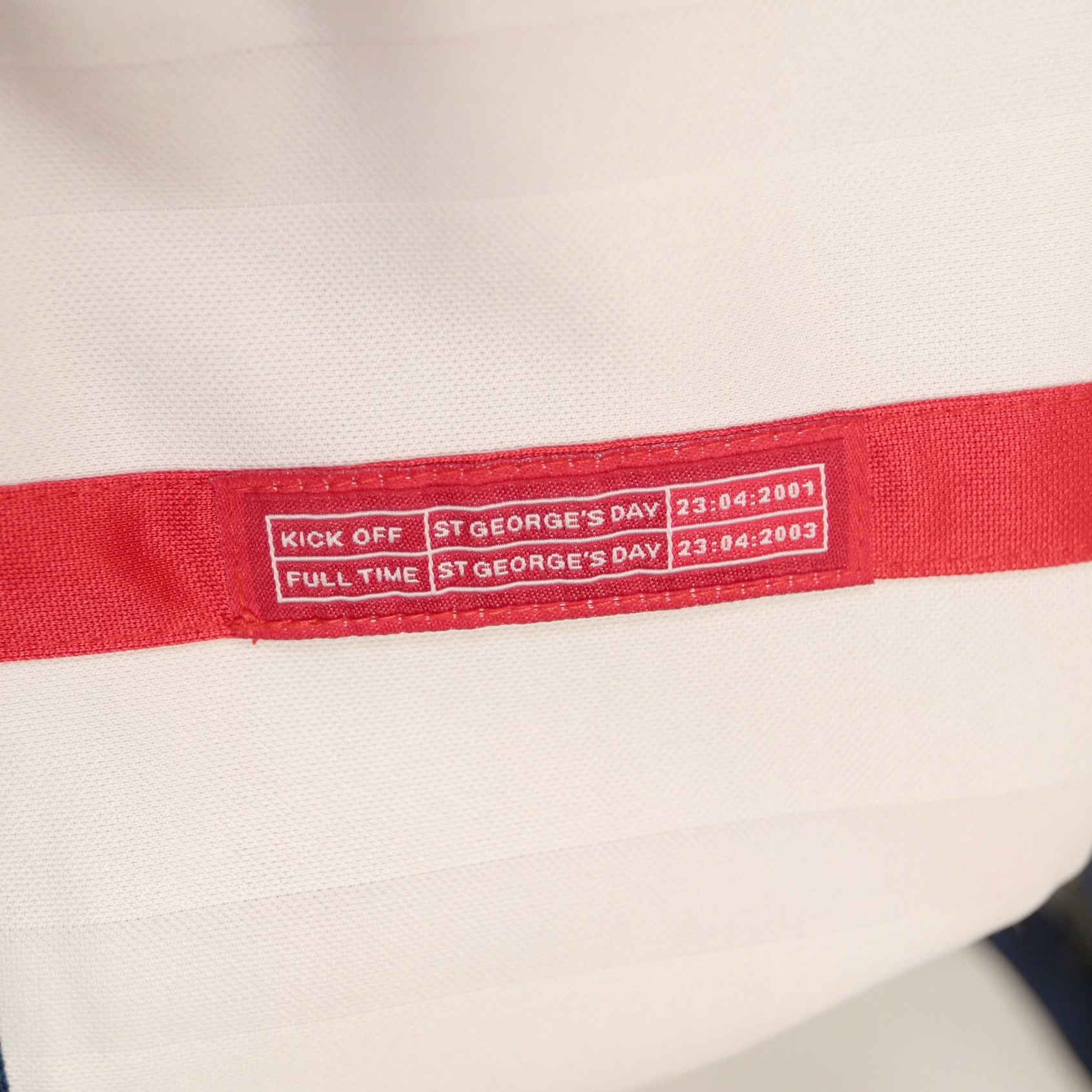 England 2002 Home - Size M