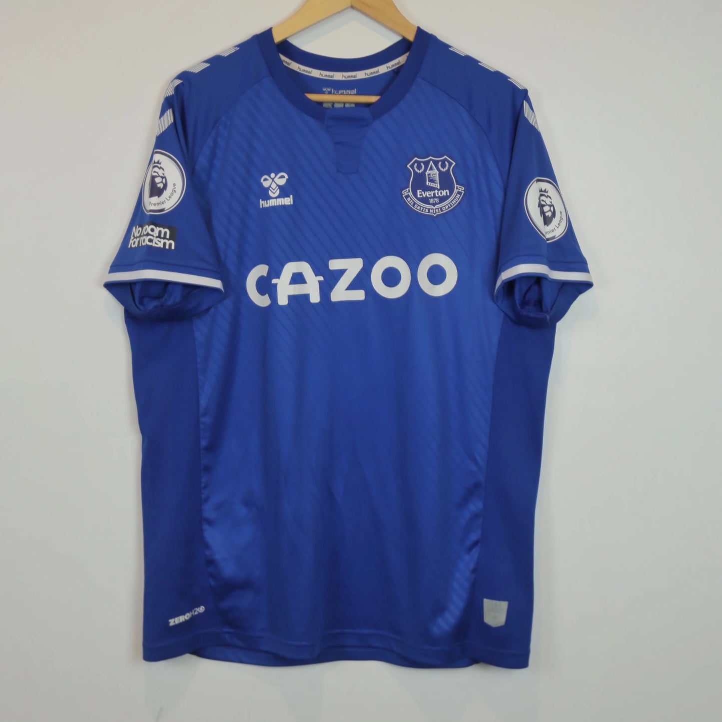 Everton 20/21 Home - James - Size L - Authentic Hummel