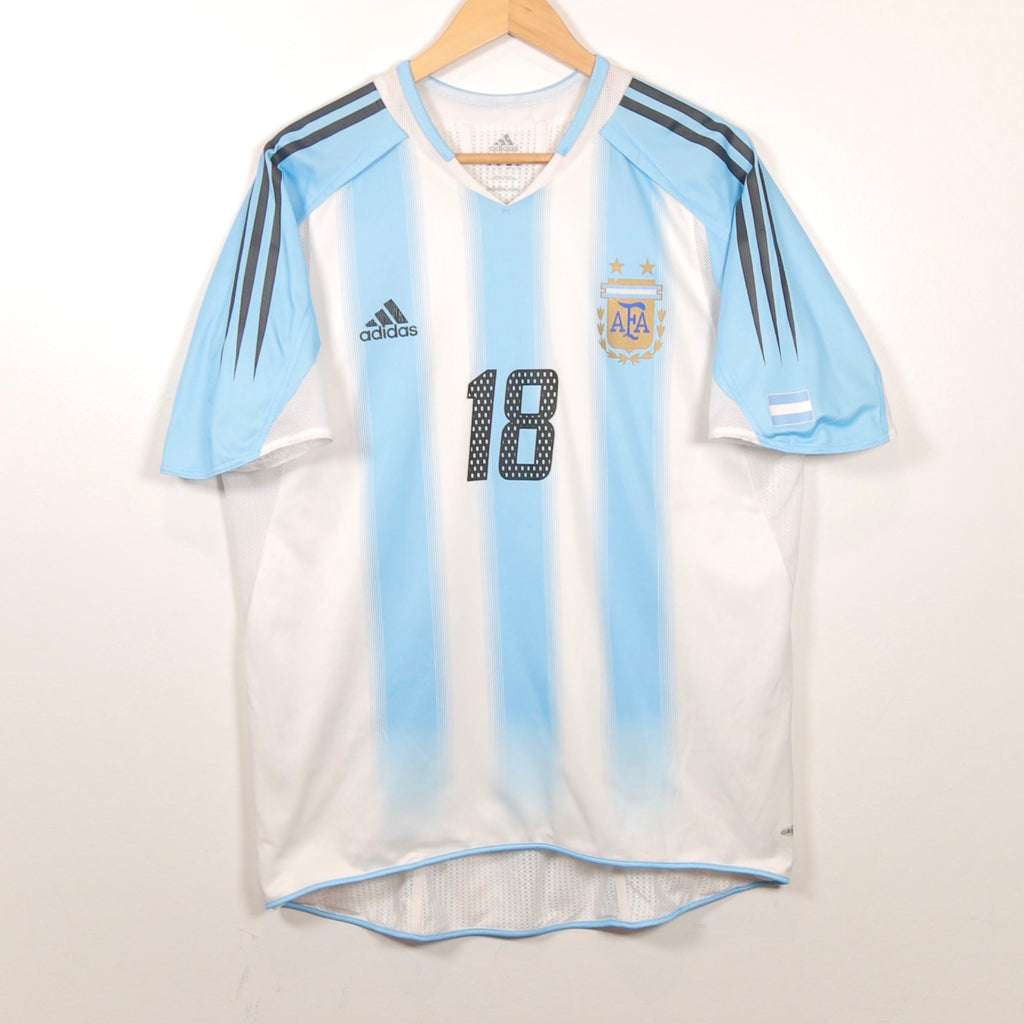 Argentina 2004 Home - Player Version - Messi - Size L