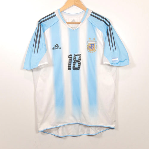 Argentina 2004 Home - Player Version - Messi - Size L