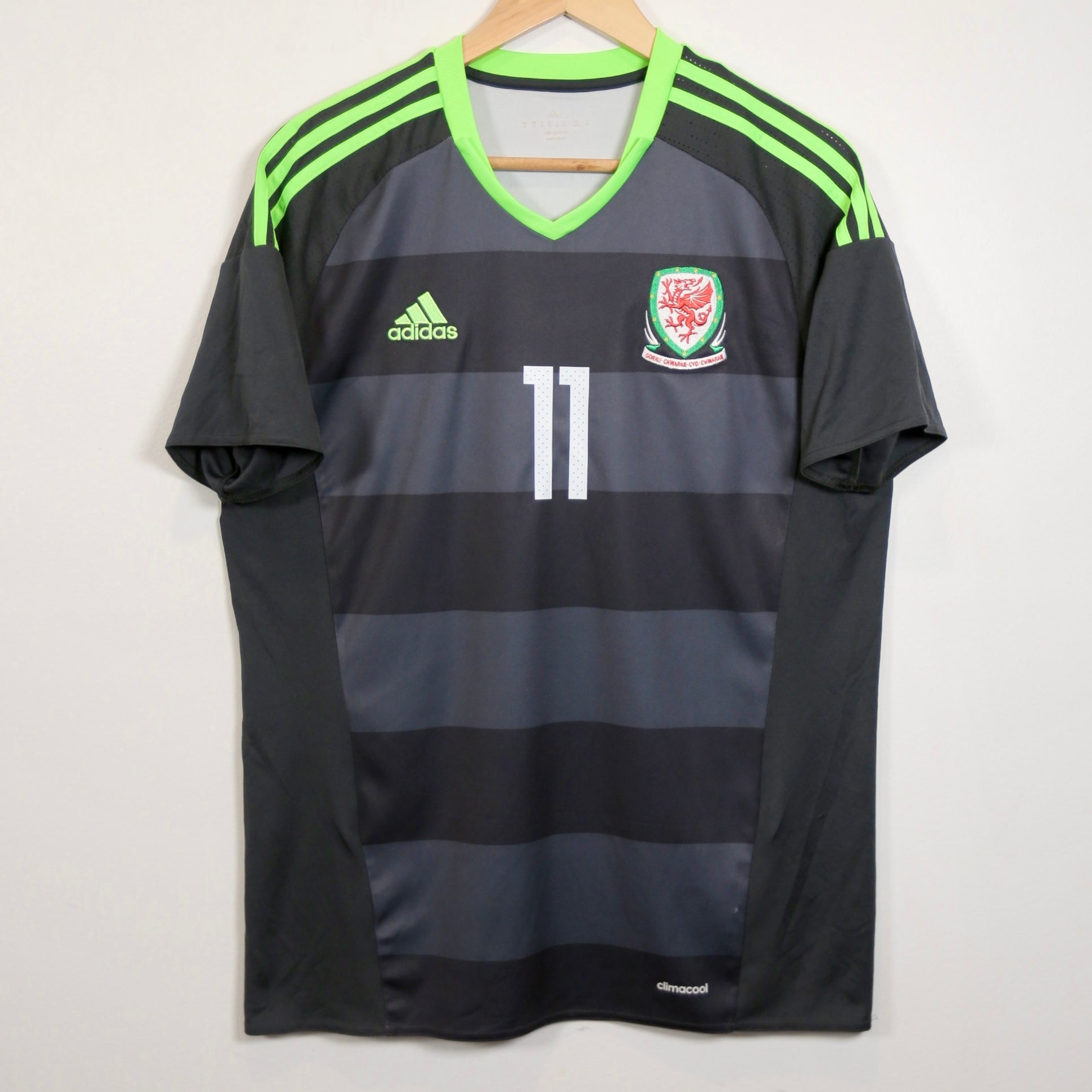 Wales 2016 Away - Gareth Bale - Size M - Original Adidas