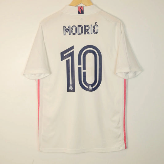 Real Madrid 20/21 Home - Luka Modric - Size M - Authentic Adidas