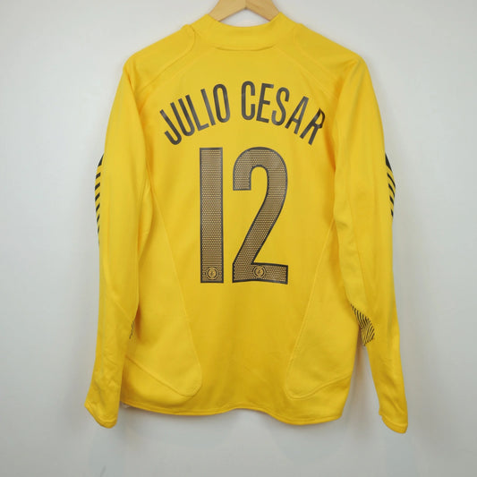 Inter 05/06 GK - Julio Cesar - Size M - Authentic Nike