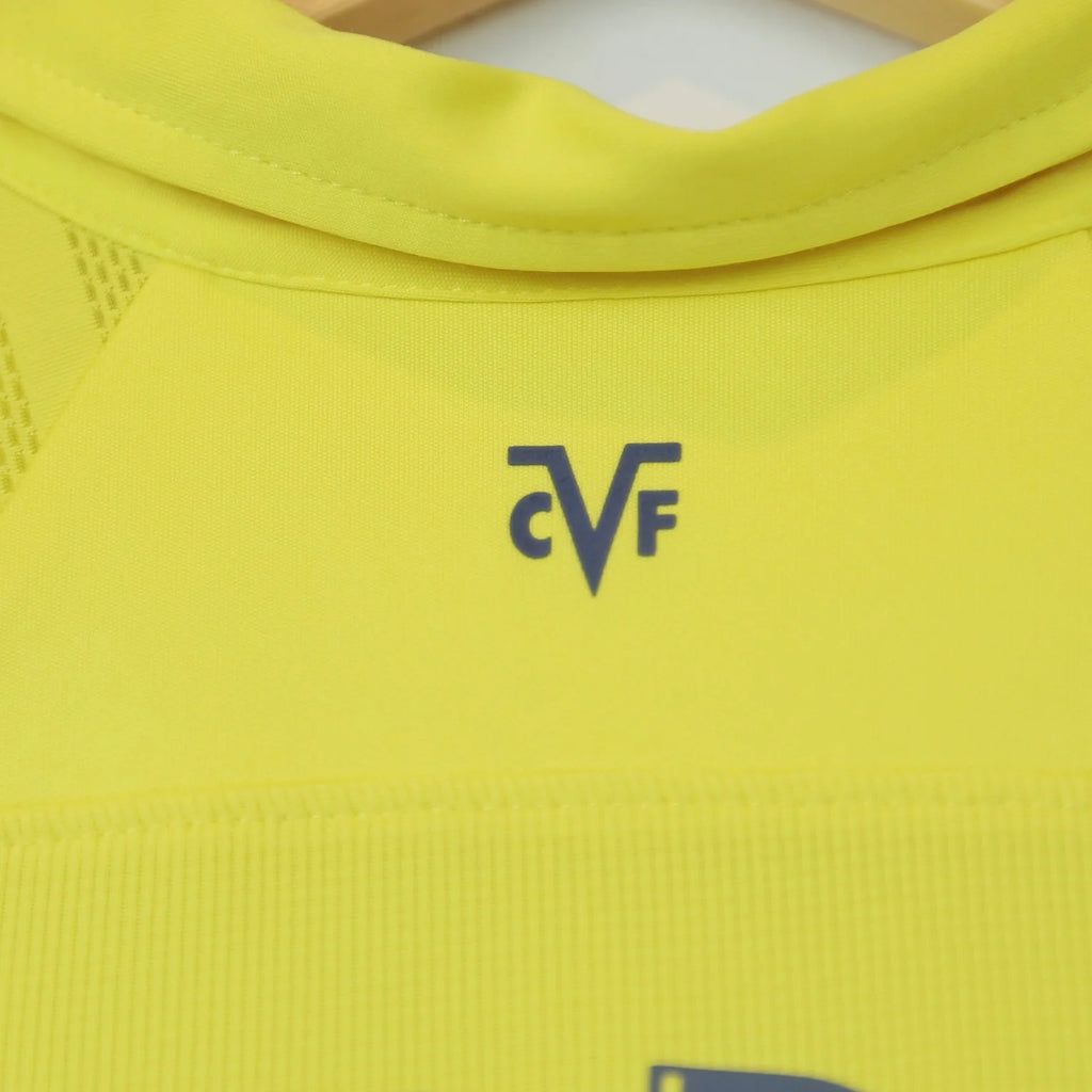 Villarreal 17/18 Home - Rodri - Size XL - Authentic Joma