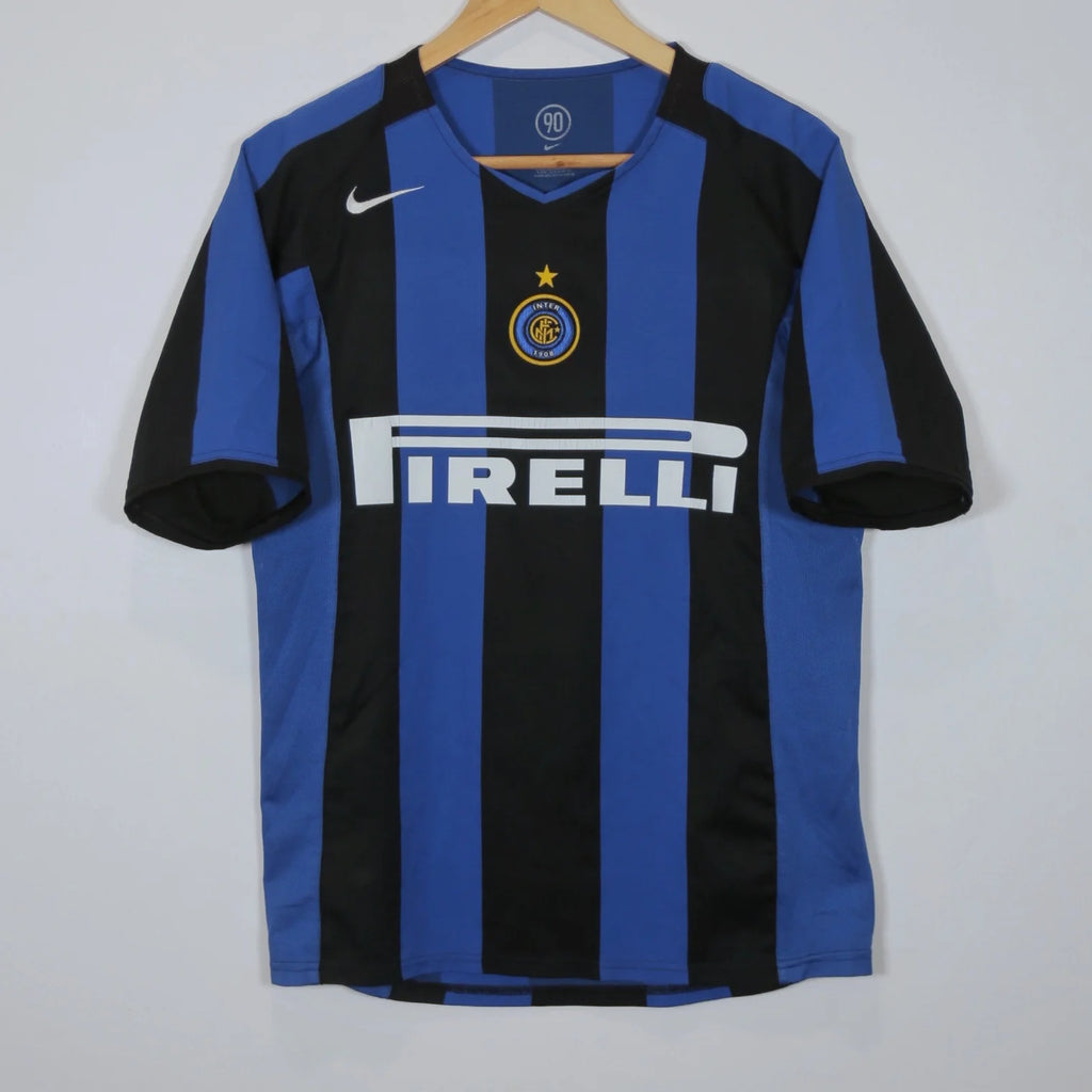 Inter Milan 04/05 Home - Adriano - Size S - Authentic Nike