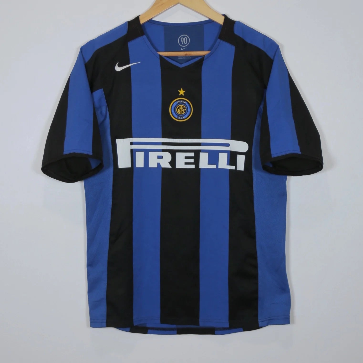 Inter Milan 04/05 Home - Adriano - Size S - Authentic Nike