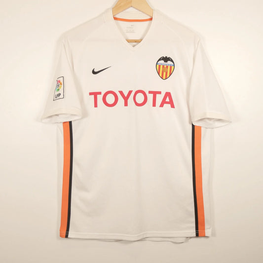 Valencia 06/07 Home - David Villa - Size M - Original Nike