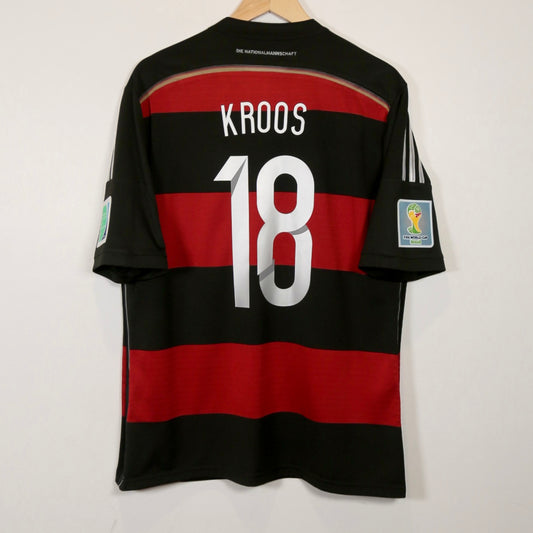 Germany 2014 Away - Toni Kroos - Size L - Authentic Adidas