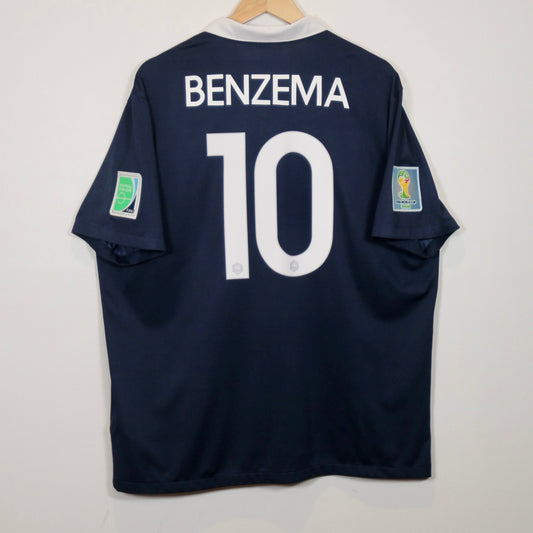 France 2014 Home - Karim Benzema - Size XL - Authentic Nike