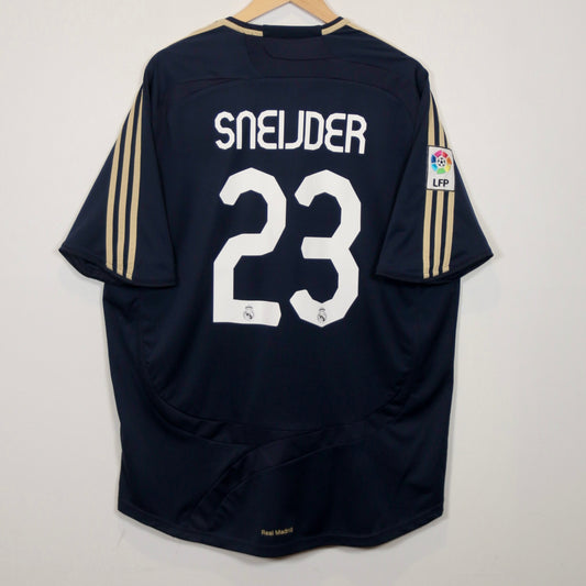Real Madrid 07/08 Away - Wesley Sneijder - Size XL - Authentic Adidas
