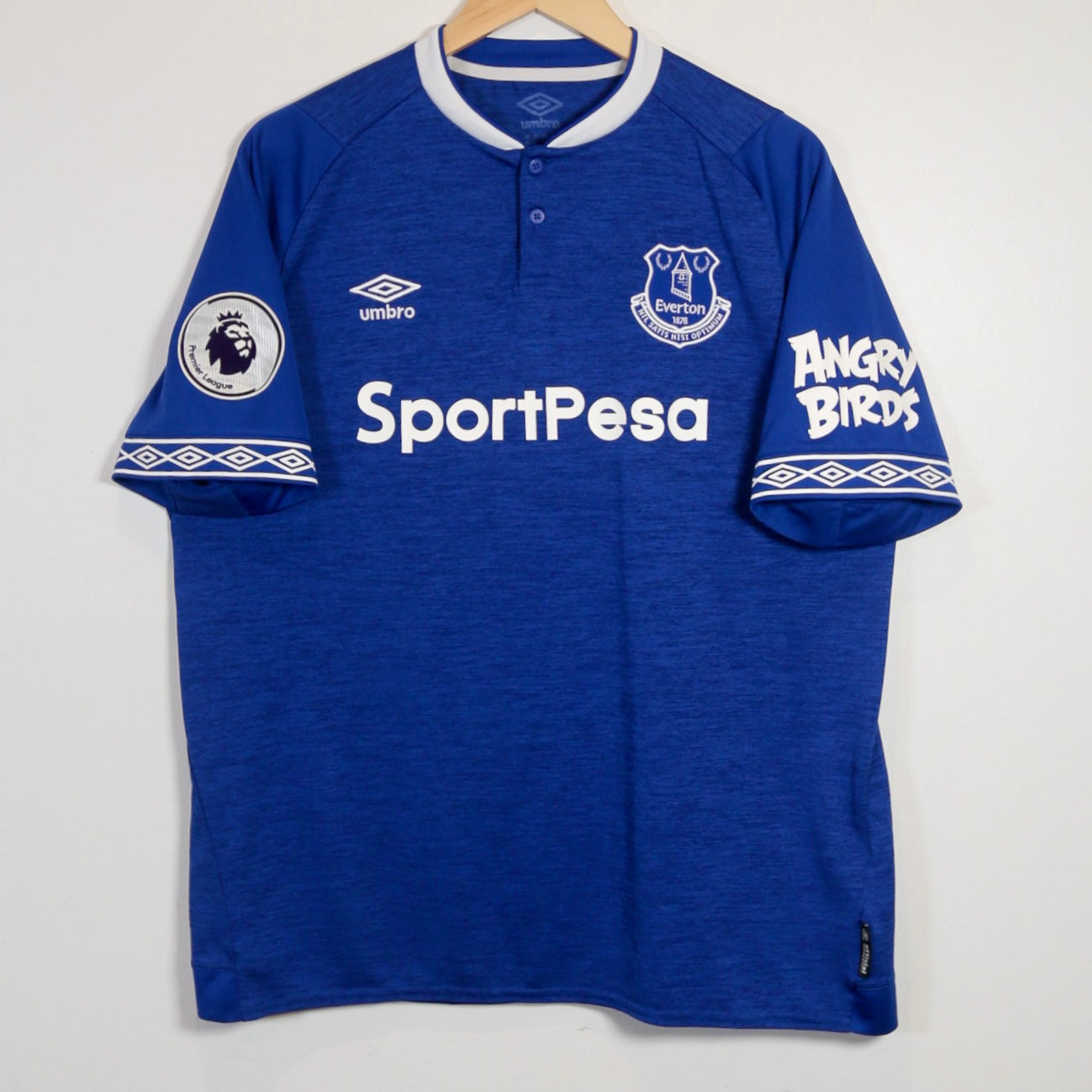 Everton 18/19 Home – Umbro - Richarlison - Size XL