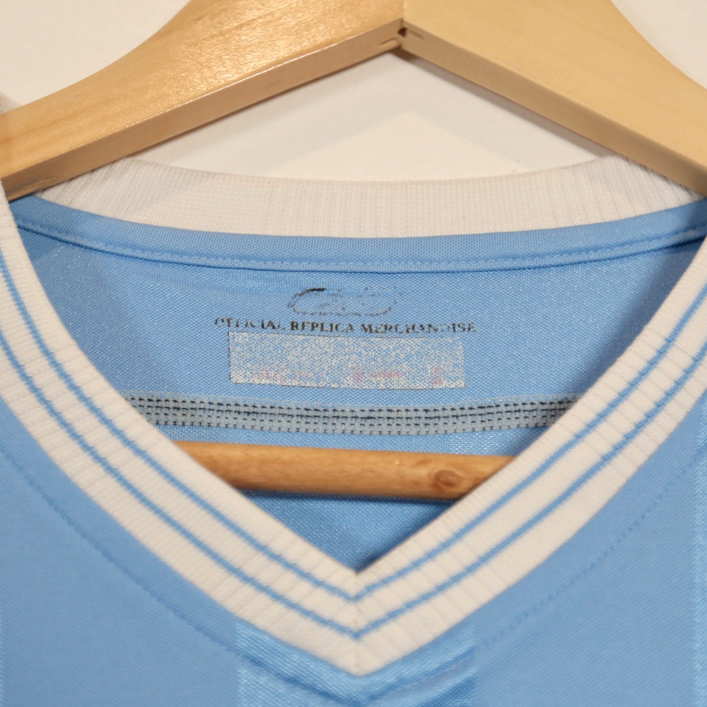 Manchester City 03/04 Home - Nicolas Anelka - Size L - Original Reebok