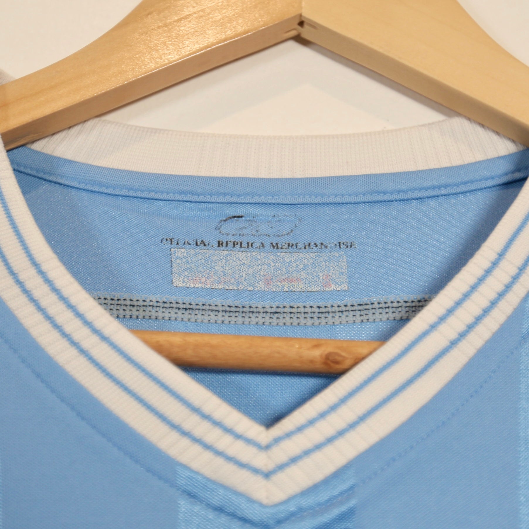 Manchester City 03/04 Home – Reebok - Nicolas Anelka - Size L