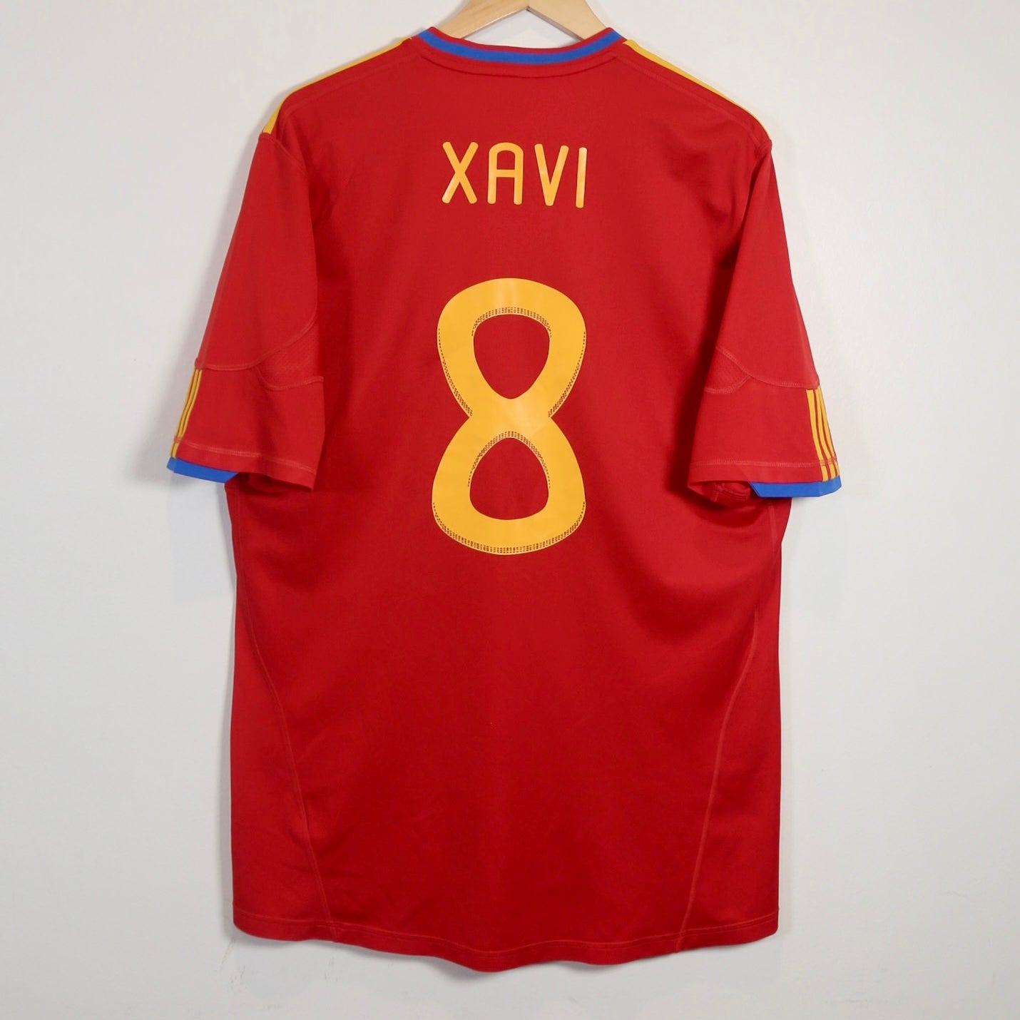 Spain 2010 Home – Adidas - Xavi - Size XL