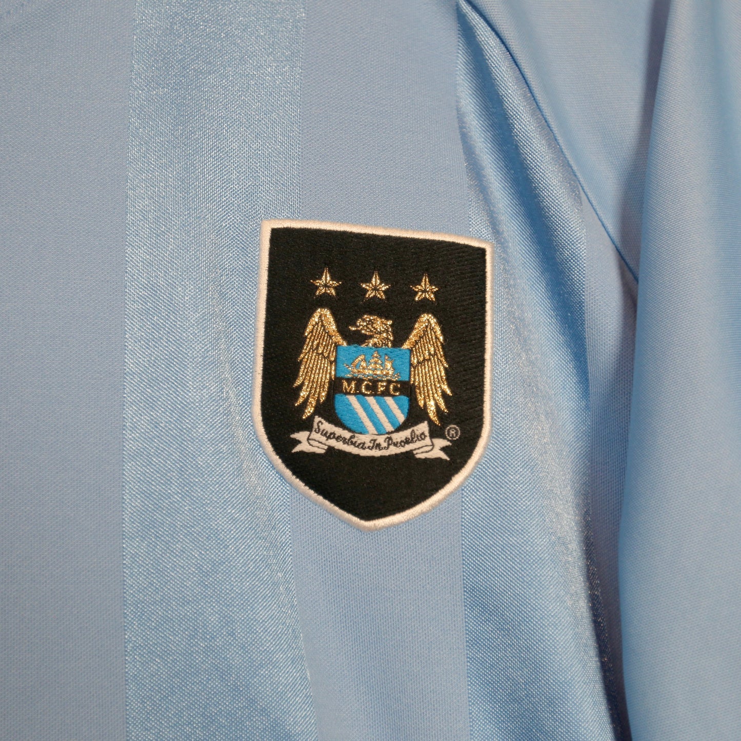 Manchester City 03/04 Home - Nicolas Anelka - Size L - Original Reebok