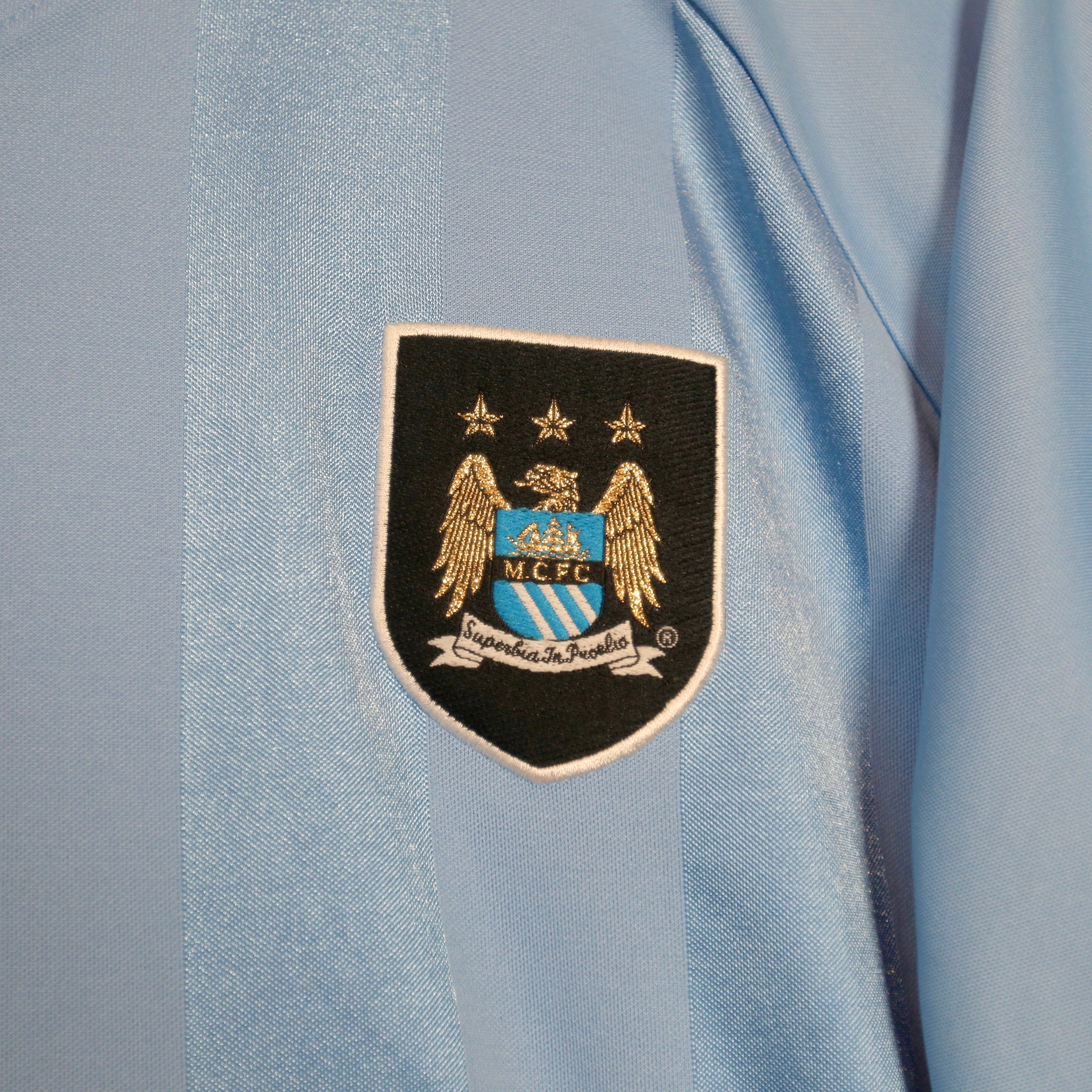 Manchester City 03/04 Home – Reebok - Nicolas Anelka - Size L