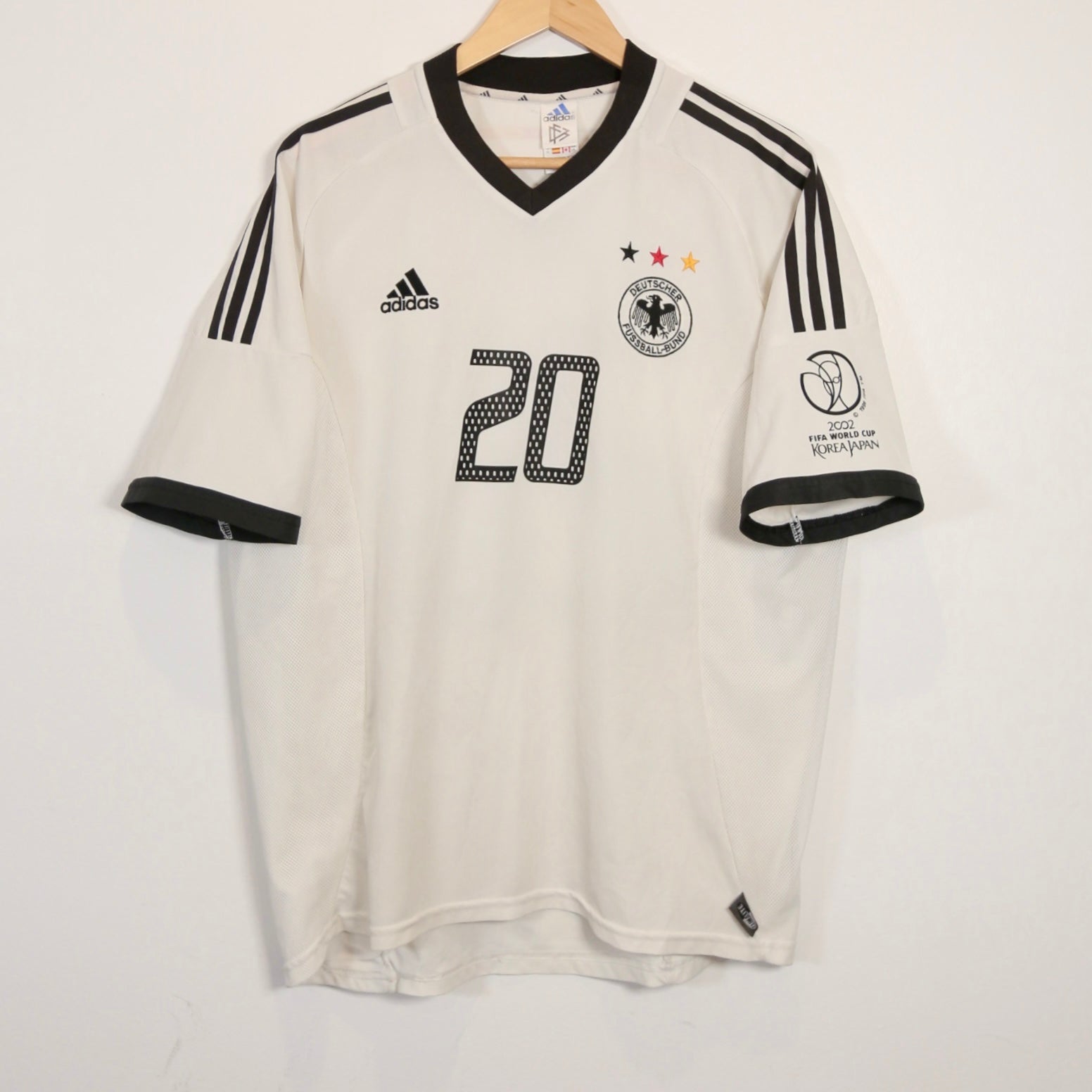 Germany 2002 Home – Adidas - Oliver Bierhoff - Size L