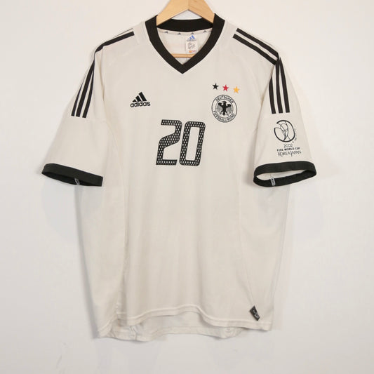 Germany 2002 Home - Oliver Bierhoff - Size L - Original Adidas