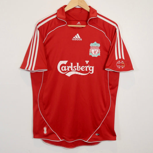 Liverpool 06/08 Home - Steven Gerrard - Size M - Original Adidas