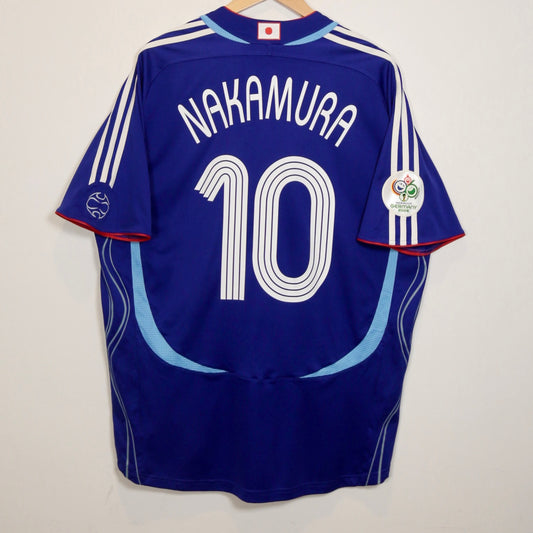 Japan 2006 Home - Shunsuke Nakamura - Size XL - Authentic Adidas