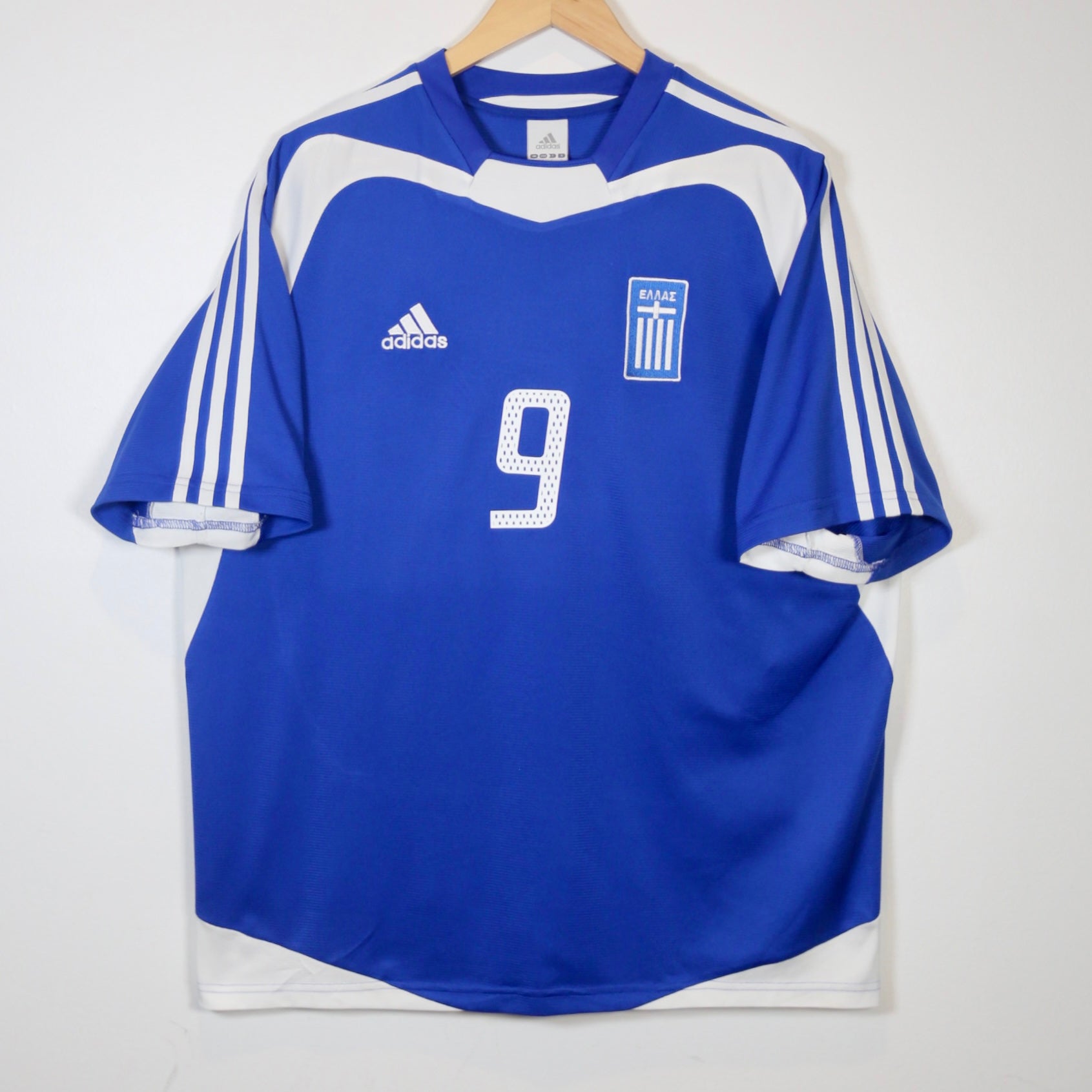 Greece 2004 Home – Adidas - Charisteas - Size L