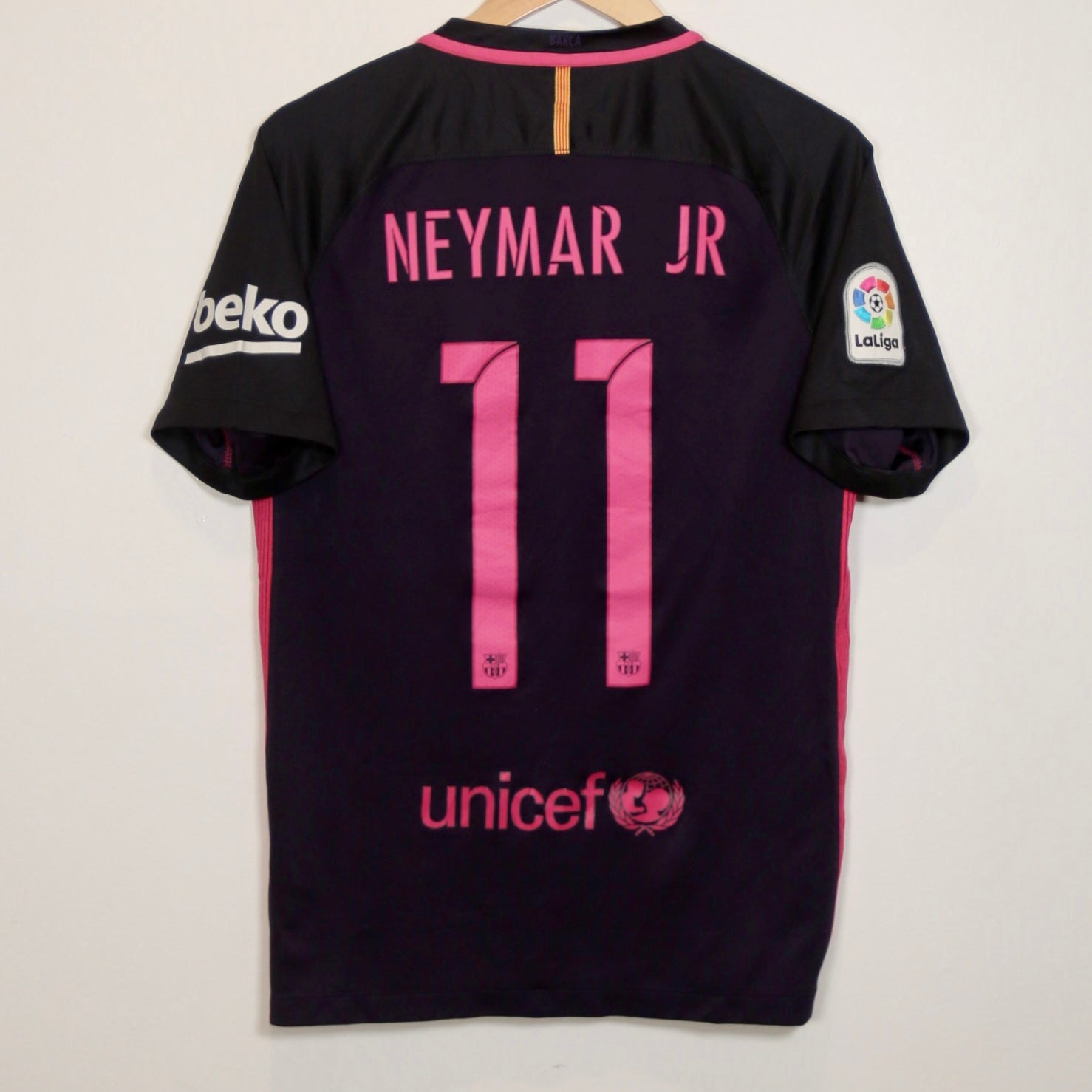 Barcelona 16/17 Away – Nike - Neymar - Size S
