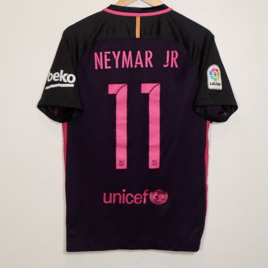 Barcelona 16/17 Away - Neymar - Size S - Authentic Nike