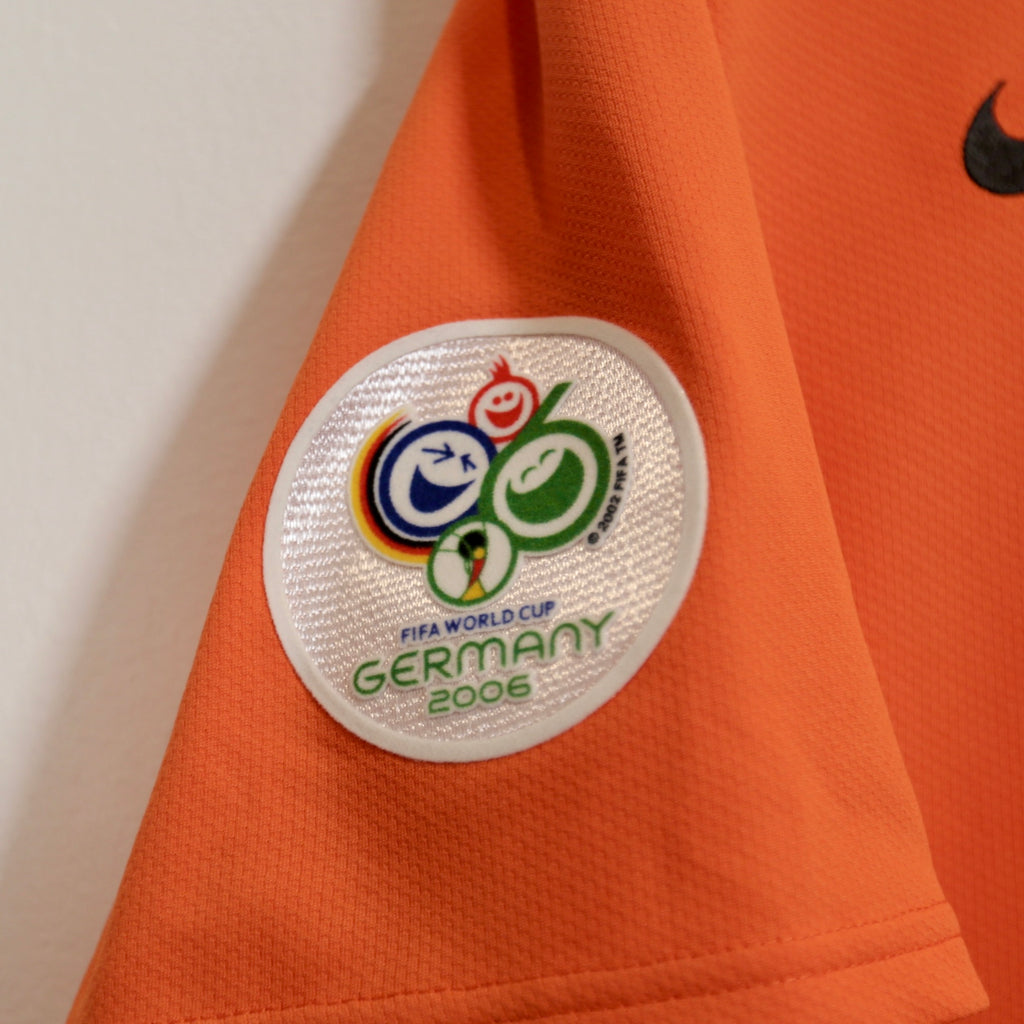 Netherlands 2006 Home – Nike - Arjen Robben - Size L