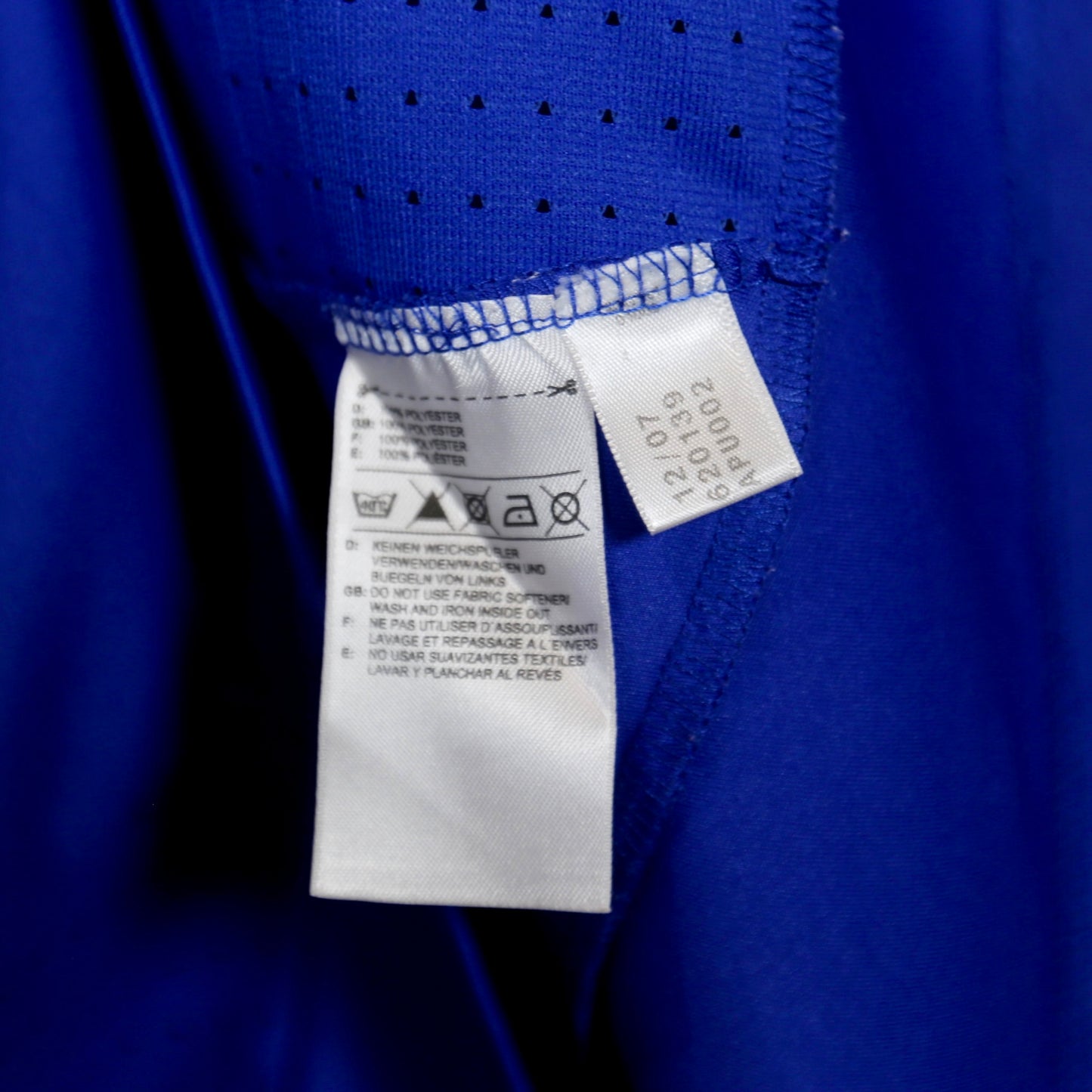 France 2008 Home - Franck Ribery - Size M  - Authentic Adidas