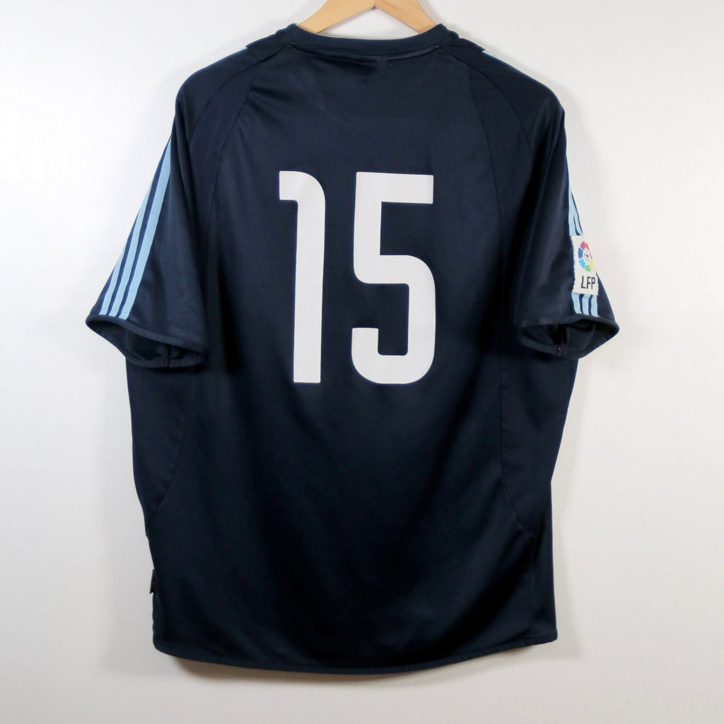Real Madrid 03/04 Away – Adidas - Custom number 15 | Size M