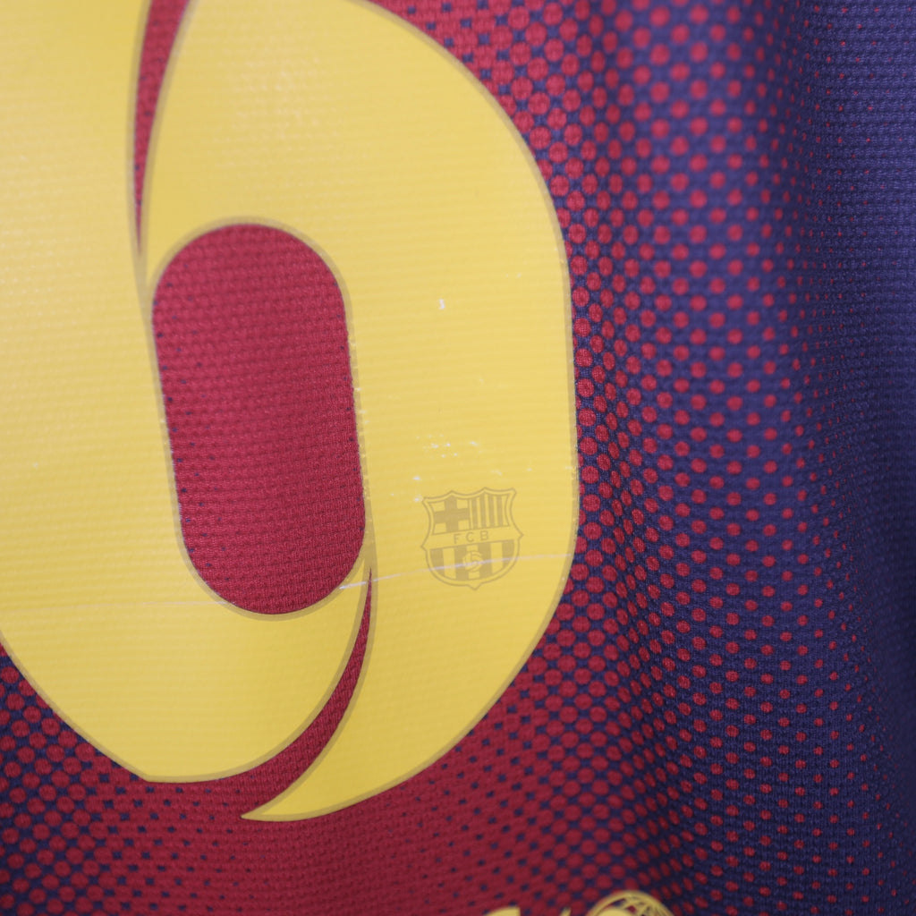 Barcelona 12/13 Home – Nike - Xavi - Size L