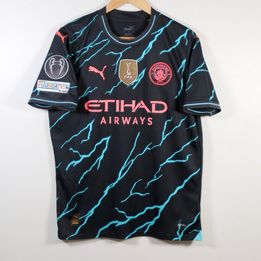 Manchester City 23/24 Home – Puma - Erling Haaland - Size M - BNWT