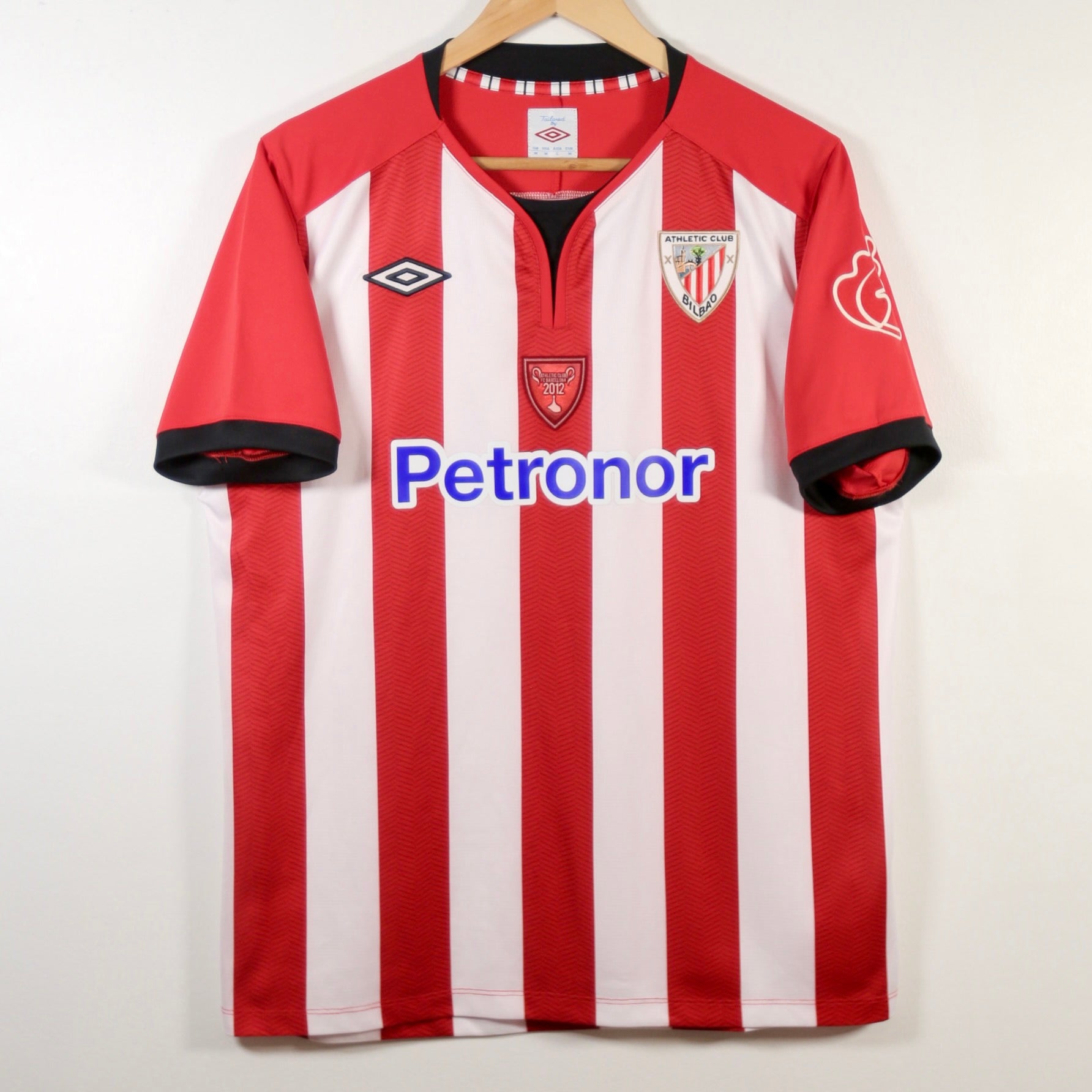 Athletic Club 11/12 Home – Umbro - Copa del Rey Final - Size M