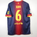 Barcelona 12/13 Home – Nike - Xavi - Size L