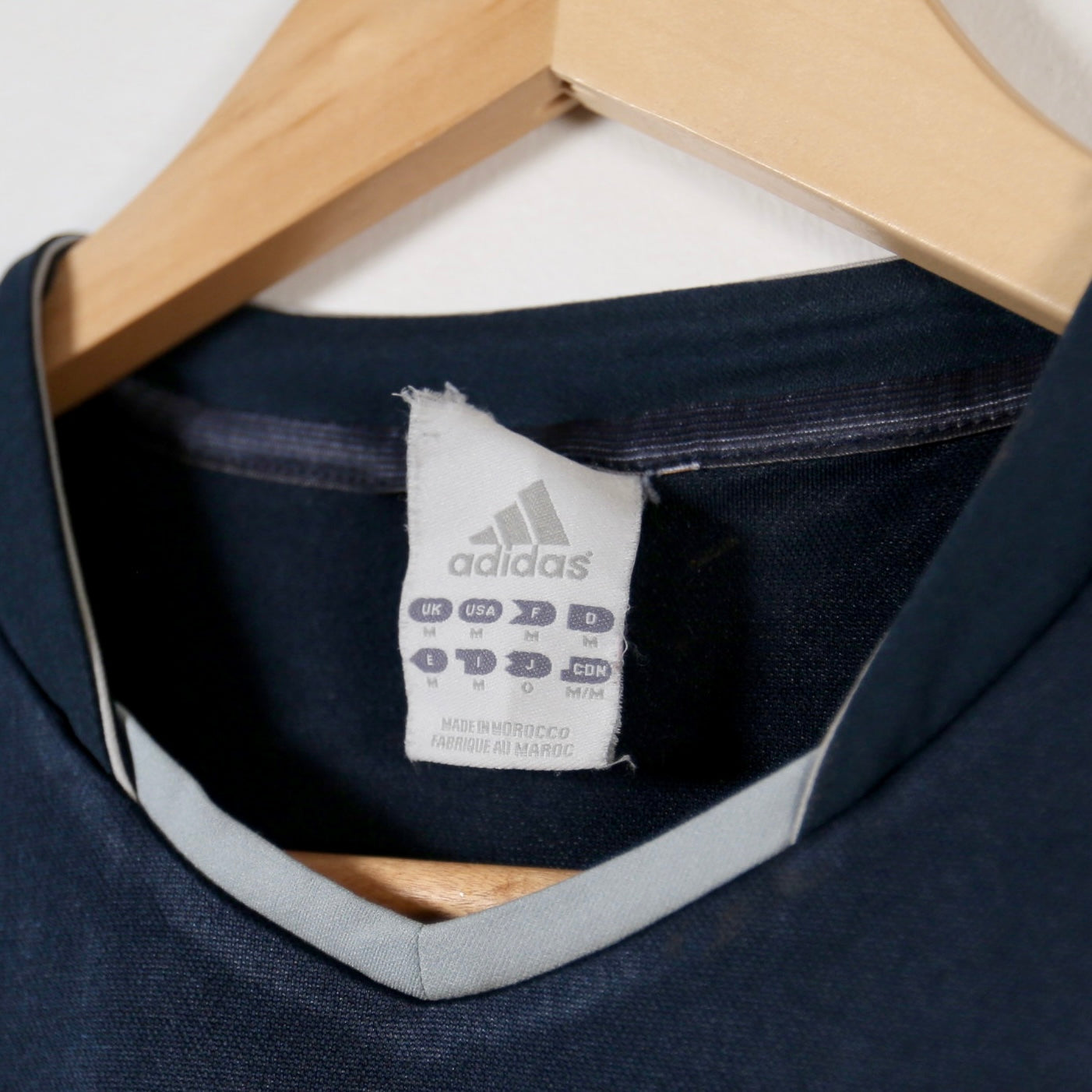 Real Madrid 03/04 Away – Adidas - Custom number 15 | Size M