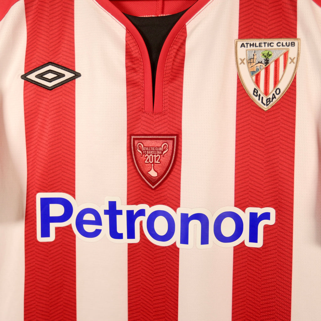 Athletic Club 11/12 Home – Umbro - Copa del Rey Final - Size M