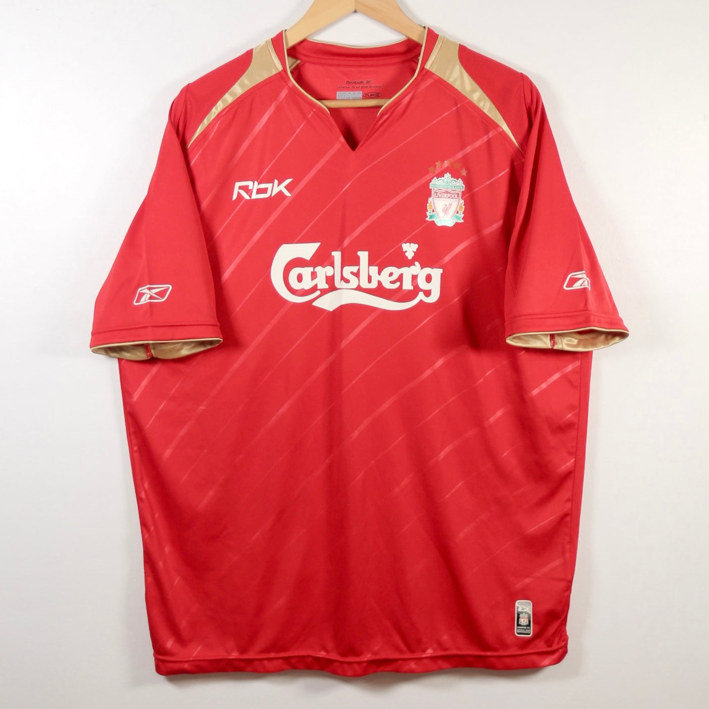 Liverpool 05/06 Home Champions League – Reebok - Size L