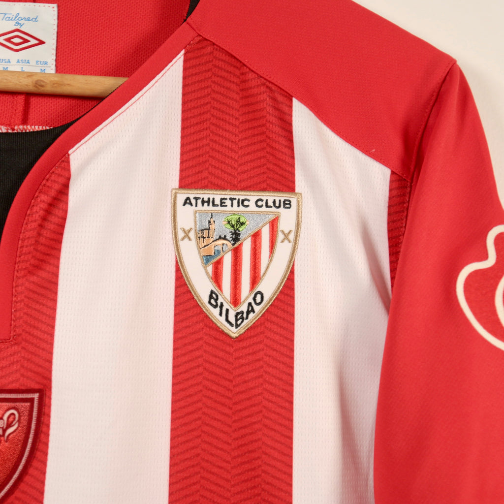 Athletic Club 11/12 Home – Umbro - Copa del Rey Final - Size M