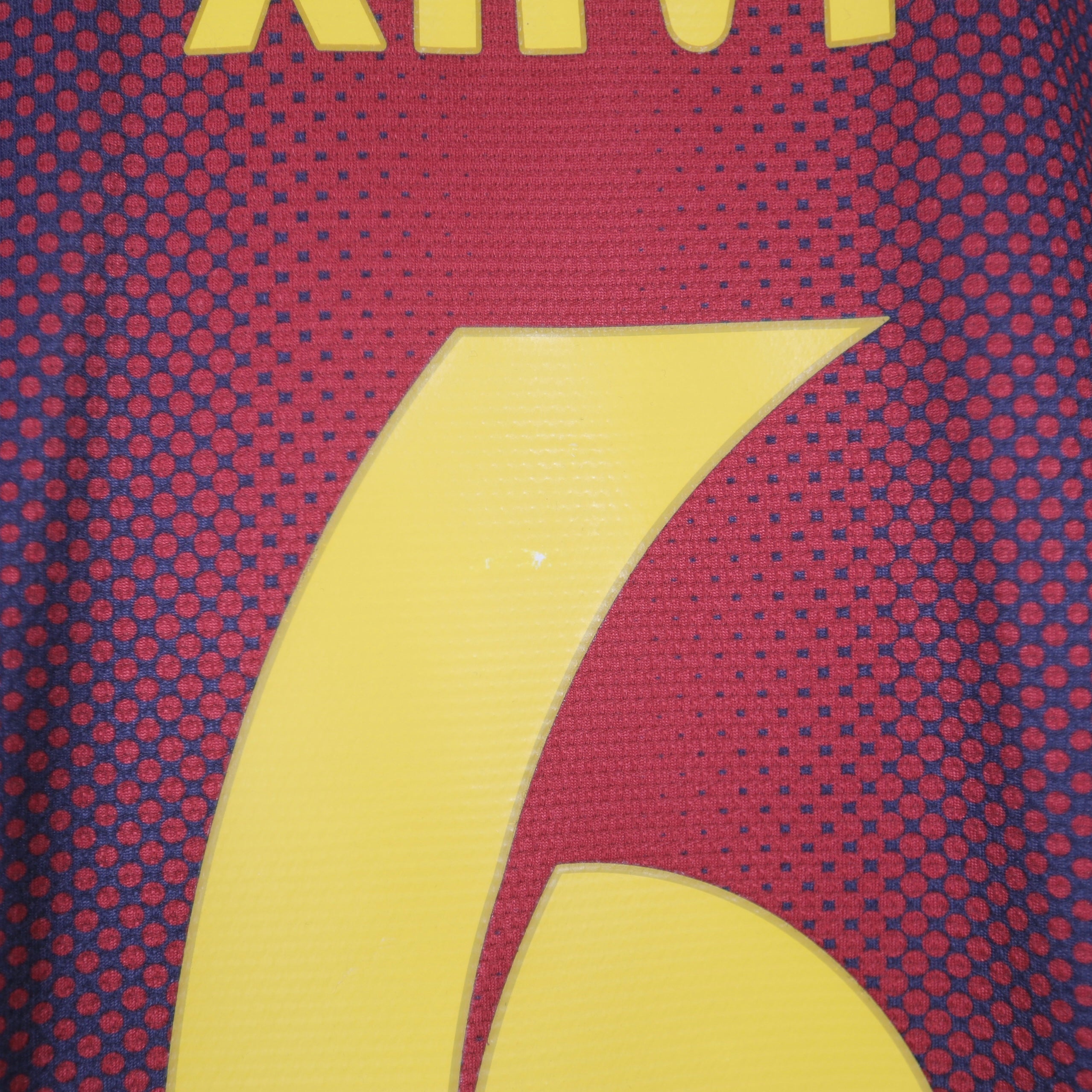 Barcelona 12/13 Home – Nike - Xavi - Size L